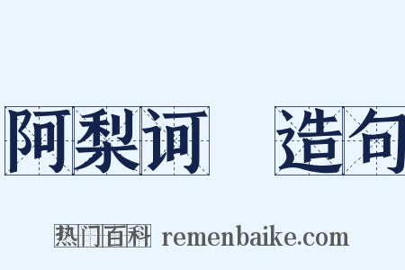 阿梨诃咃造句是什么意思的图片